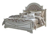 Liberty Magnolia Manor Queen Upholstered Bed in Antique White - Furniture World