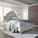 Liberty Magnolia Manor Queen Panel Headboard in Antique White - Furniture World