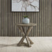 Liberty Parkland Falls Round End Table in Weathered Taupe - Furniture World