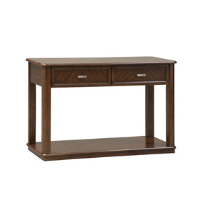 Liberty Wallace Sofa Table in Dark Toffee - Furniture World