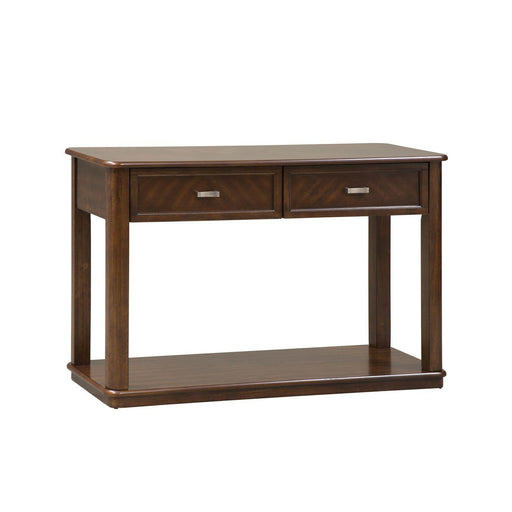 Liberty Wallace Sofa Table in Dark Toffee - Furniture World