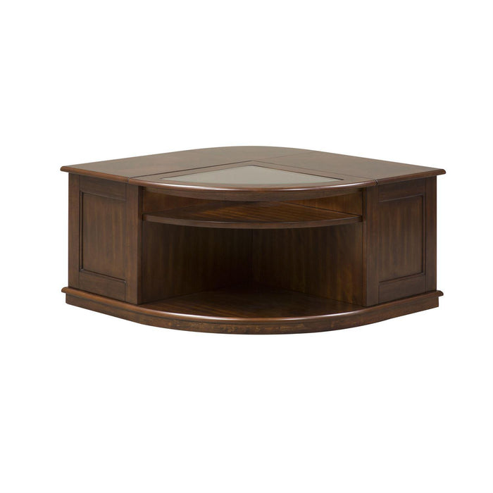 Liberty Wallace Cocktail Table in Dark Toffee - Furniture World