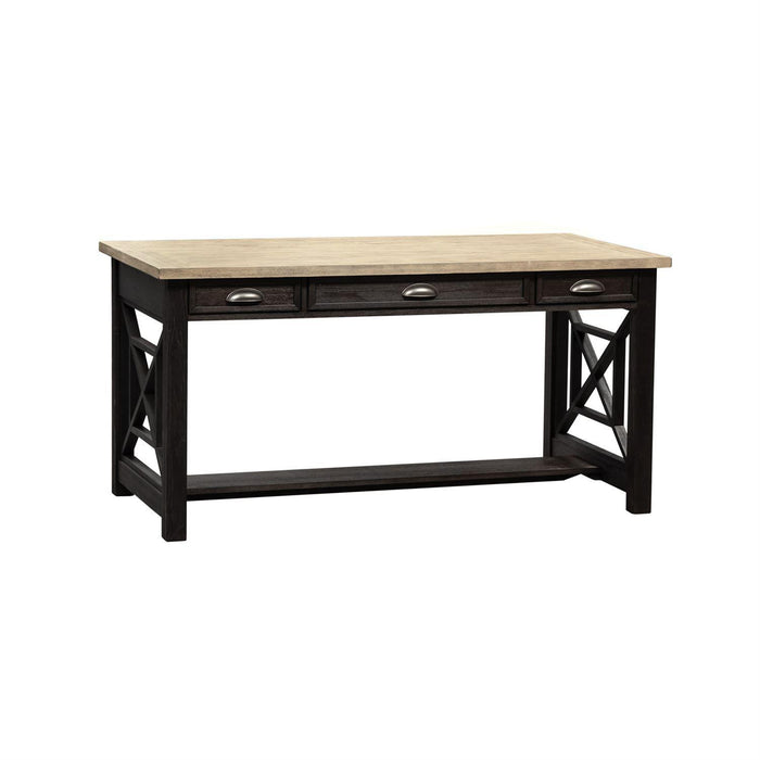 Liberty Heatherbrook Writing Desk in Charcoal & Ash - Furniture World