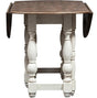 Liberty Abbey Road Gateleg Drop Leaf Sofa Table in Porcelain White - Furniture World