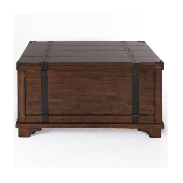 Liberty Aspen Skies Storage Trunk in Russet Brown - Furniture World