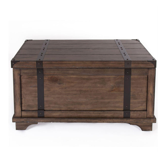 Liberty Aspen Skies Storage Trunk in Weathered Brown - Furniture World