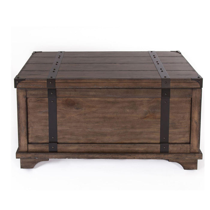 Liberty Aspen Skies Storage Trunk in Weathered Brown - Furniture World