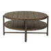 Liberty Breckinridge Round Cocktail Table in Mahogany - Furniture World