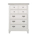 Liberty Furniture Allyson Park Drawer Chest in Wirebrushed White - Furniture World
