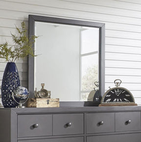 Liberty Furniture Cottage View Mirror in Dark Gray - Furniture World