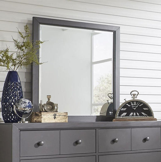 Liberty Furniture Cottage View Mirror in Dark Gray - Furniture World
