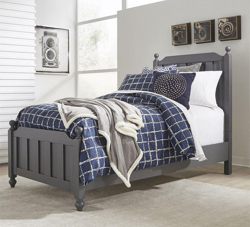 Liberty Furniture Cottage View Twin Panel Bed in Dark Gray - Furniture World