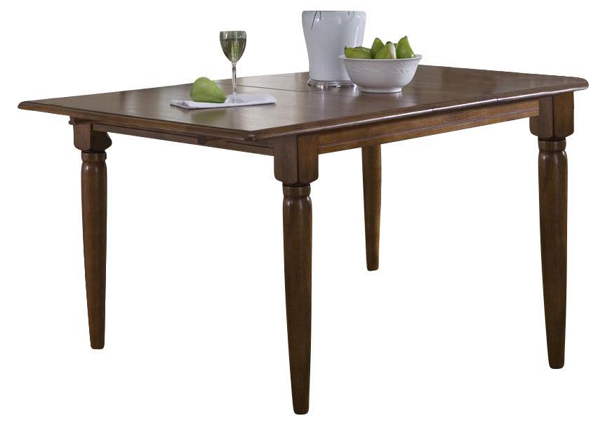 Liberty Furniture Creations II Butterfly Leaf Table in Tobacco Finish - Furniture World