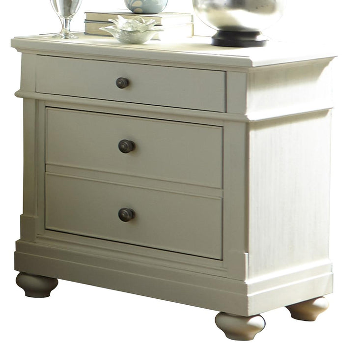 Liberty Furniture Harbor View II 2 Drawer Nightstand in Linen - Furniture World