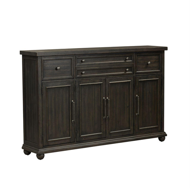 Liberty Furniture Harvest Home Hall Buffet in Chalkboard - Furniture World