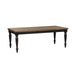 Liberty Furniture Harvest Home Rectangular Leg Dining Table in Chalkboard - Furniture World