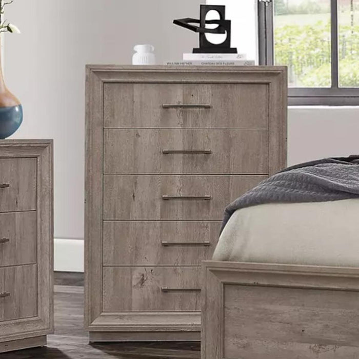 Liberty Furniture Horizons 5 Drawer Chest in Graystone - Furniture World