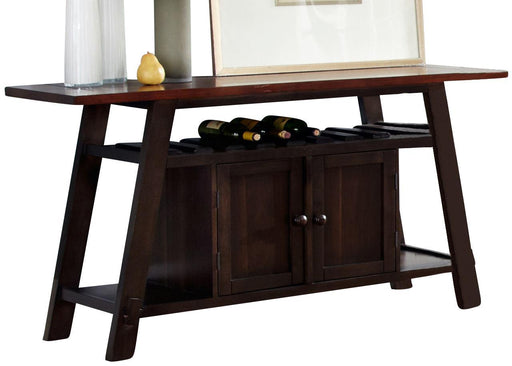 Liberty Furniture Lawson Server in Light/Dark Expresso - Furniture World