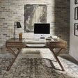 Liberty Furniture Lennox Writing Desk in Weathered Chestnut - Furniture World