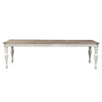 Liberty Furniture Magnolia Manor Rectangular Leg Table in Antique White - Furniture World