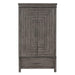 Liberty Furniture Modern Farmhouse Armoire in Dusty Charcoal - Furniture World