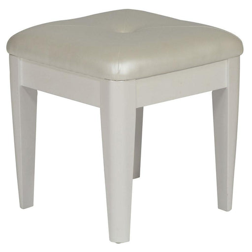 Liberty Furniture Stardust Vanity Stool in Iridescent White - Furniture World