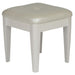 Liberty Furniture Stardust Vanity Stool in Iridescent White - Furniture World