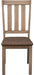 Liberty Furniture Sun Valley Slat Back Side Chair in Sandstone (RTA) - Furniture World