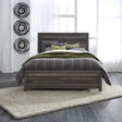 Liberty Furniture Tanners Creek Full Panel Bed in Greystone - Furniture World