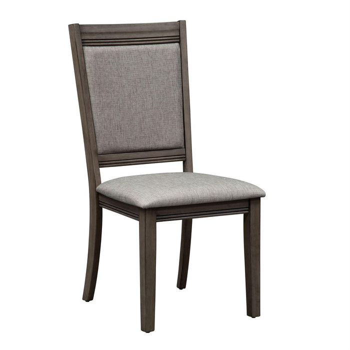 Liberty Furniture Tanners Creek Upholstered Side Chair (RTA) in Greystone (Set of 2) - Furniture World