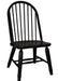 Liberty Furniture Treasures Bow Back Side Chair in Black (Set of 2) - Furniture World