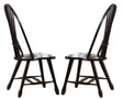 Liberty Furniture Treasures Sheaf Back Side Chair in Black (Set of 2) - Furniture World