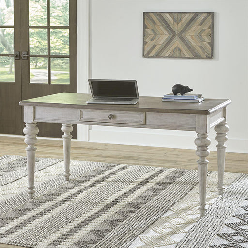 Liberty Heartland Lift Top Writing Desk in Antique White - Furniture World