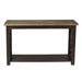 Liberty Heatherbrook Sofa Table in Charcoal and Ash - Furniture World
