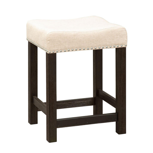 Liberty Heatherbrook Uph Barstool in Charcoal and Ash - Furniture World