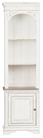 Liberty Magnolia Manor Left Pier in Antique White - Furniture World