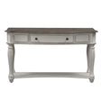 Liberty Magnolia Manor Sofa Table in Antique White - Furniture World