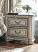 Liberty Magnolia Manor Two Drawer Nightstand in Antique White - Furniture World