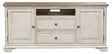 Liberty Morgan Creek 66" TV Console in Antique White - Furniture World