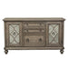 Liberty Simply Elegant Credenza in Heathered Taupe - Furniture World