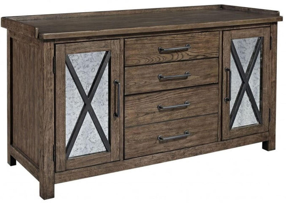 Liberty Sonoma Road Small Credenza in Weather Beaten Bark - Furniture World