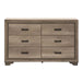 Liberty Sun Valley Drawer Dresser in Sandstone - Furniture World