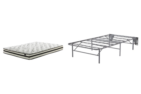 8 Inch Chime Innerspring Mattress Set - Furniture World