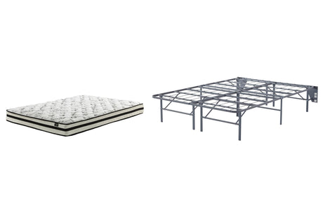 8 Inch Chime Innerspring Mattress Set - Furniture World