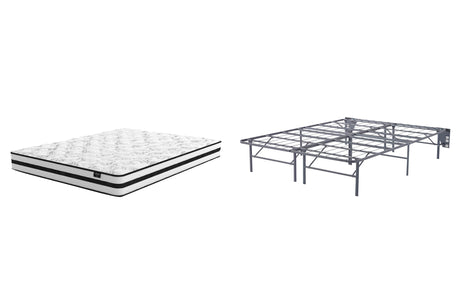 8 Inch Chime Innerspring Mattress Set - Furniture World