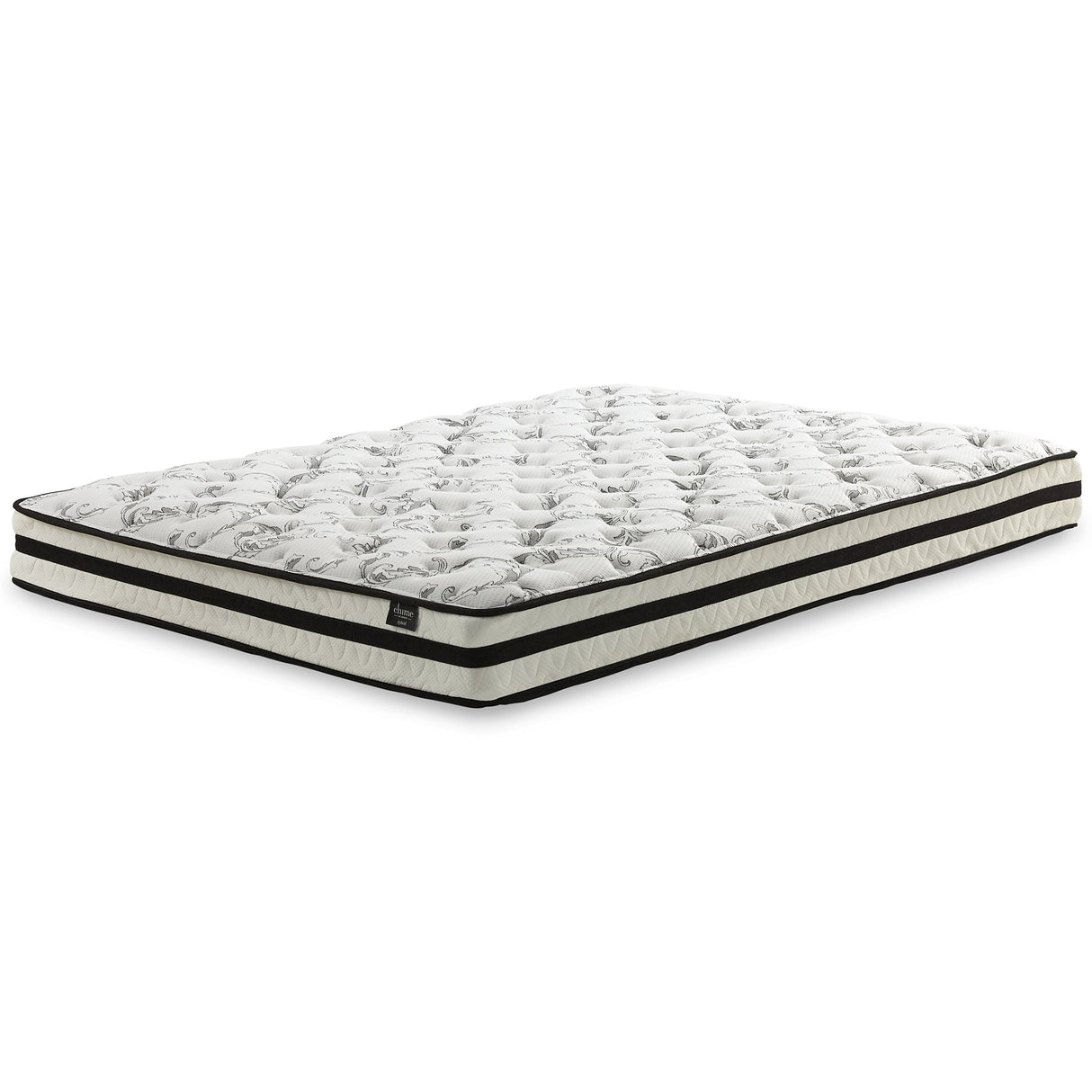 8 Inch Chime Innerspring Mattress Set - Furniture World