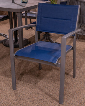 Rocky Creek Outdoor Sling Arm Chair (Set of 4) - Furniture World