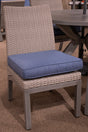 Half Moon Beach Outdoor Side Chair with Cushion (Set of 2) - Furniture World