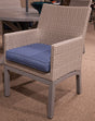 Half Moon Beach Outdoor Arm Chair with Cushion (Set of 2) - Furniture World