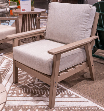 Grover Beach Outdoor Lounge Chair with Cushion (Set of 2) - Furniture World